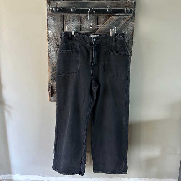 Women's We The Free Faded Black Denim Jeans - Picture 1 of 3